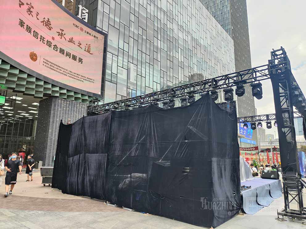 商場汽車品牌活動現場租賃華熠雷亞架