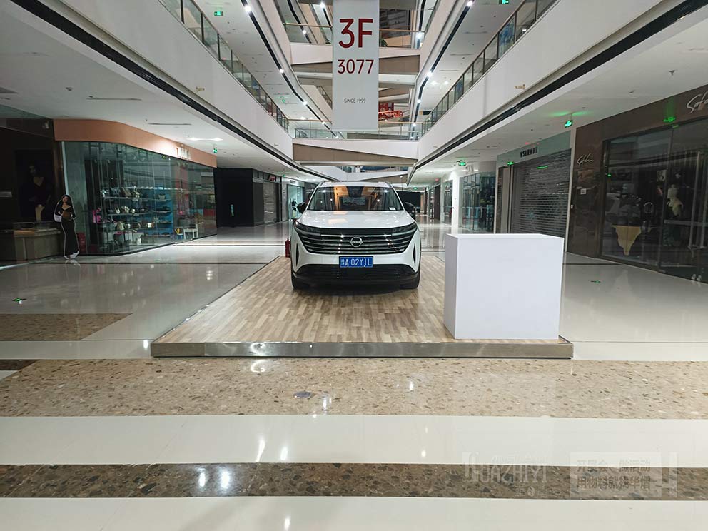 鄭州惠濟萬達汽車品牌車展地臺出租現場直拍