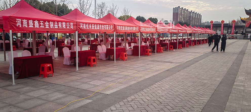 折疊帳篷租賃用在招聘會可以嗎?