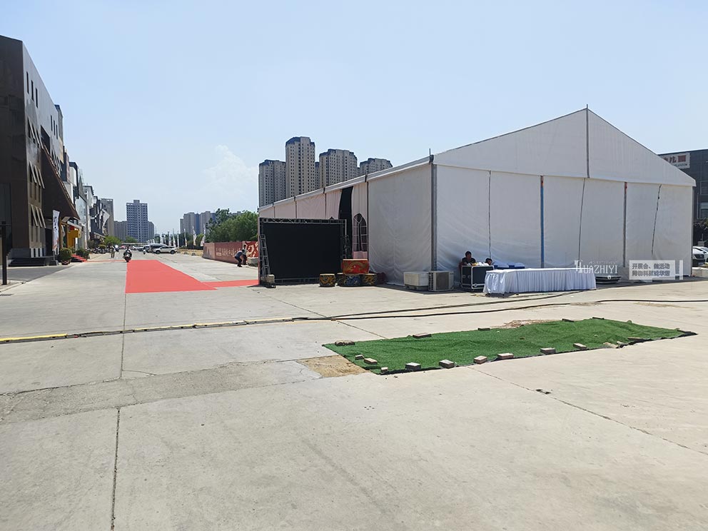 美食節篷房租賃布置搭建是什么流程