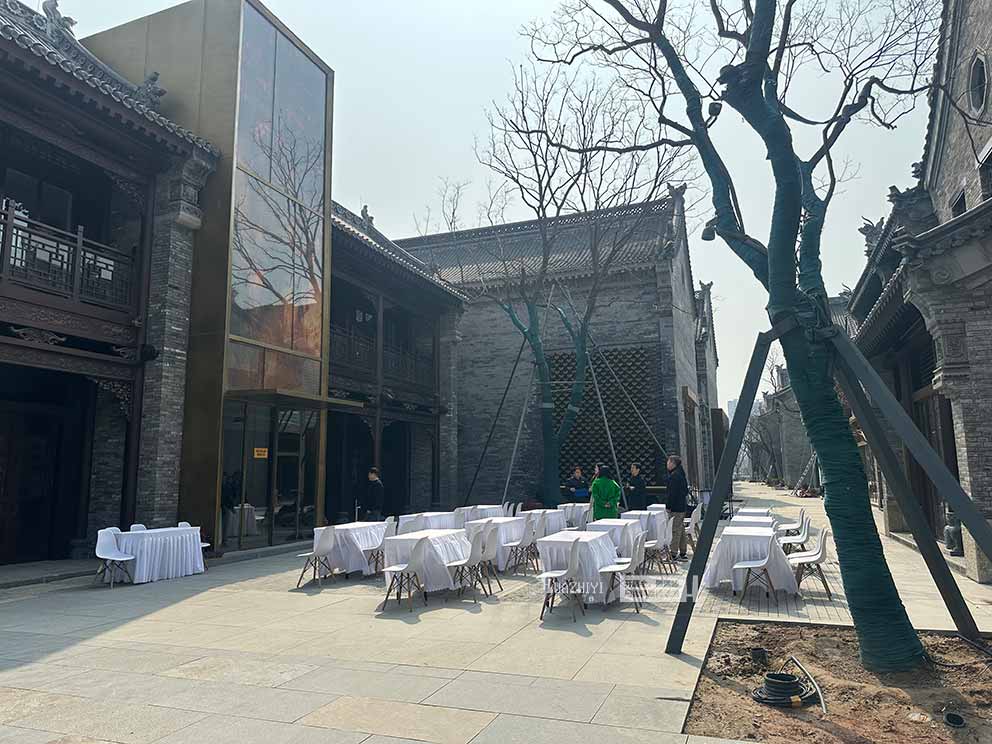 華熠桌椅租賃公司布置毫都新象三八婦女節活動