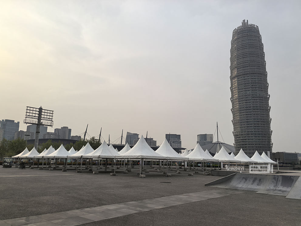 華熠篷房出租助力春季2025春季購房節配套產業聯展活動