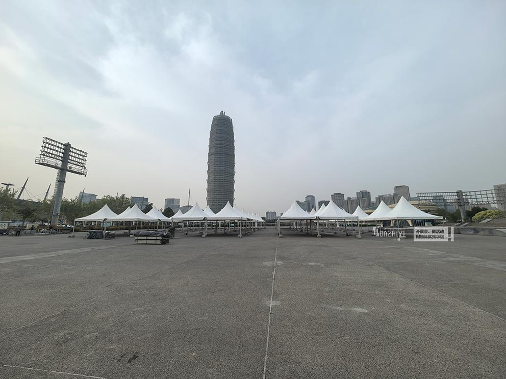 華熠篷房出租助力春季2025春季購房節配套產業聯展活動